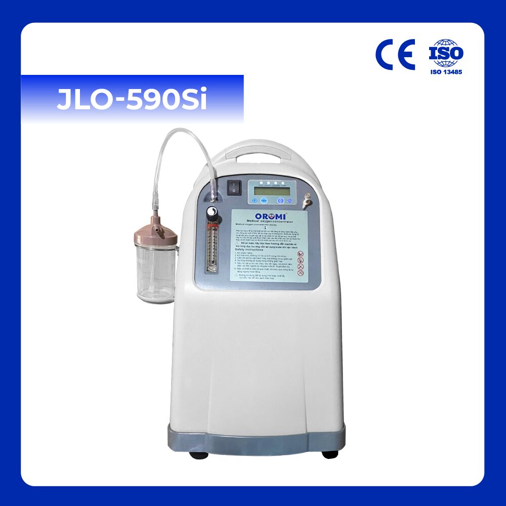 JLO-590Si - Máy Tạo Oxy 5L Tích Hợp Xông Khí DungJLO-590Si - Máy Tạo Oxy 5L Tích Hợp Xông Khí Dung
