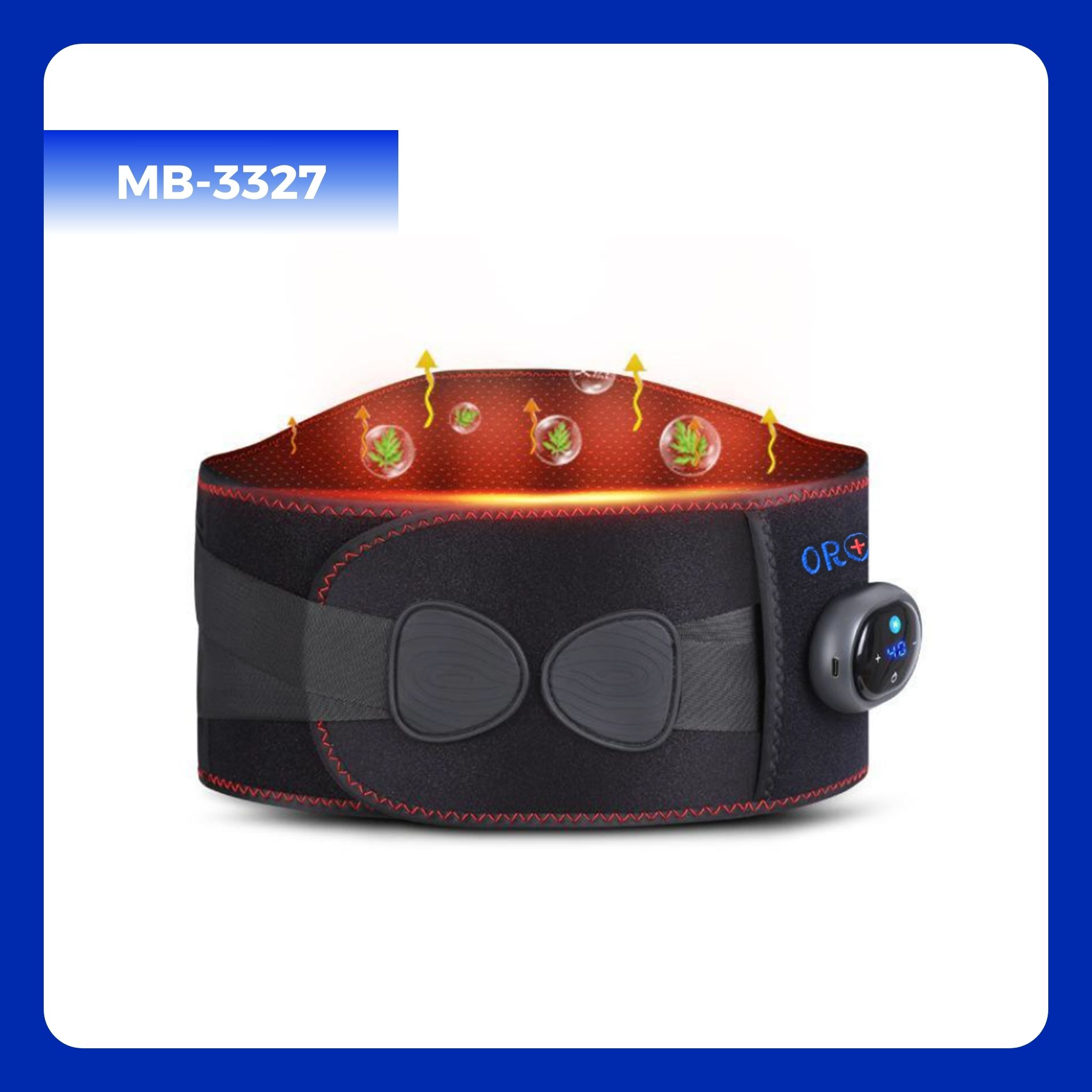 MB-3327 - Đai Massage Nhiệt NóngMB-3327 - Đai Massage Nhiệt Nóng