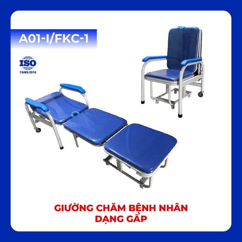 A01-I/FKC-1 - Giường Chăm Bệnh Nhân Dạng GấpA01-I/FKC-1 - Giường Chăm Bệnh Nhân Dạng Gấp