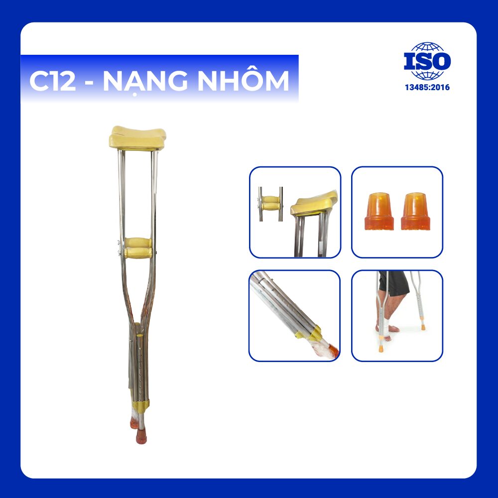 C12 - Nạng NhômC12 - Nạng Nhôm
