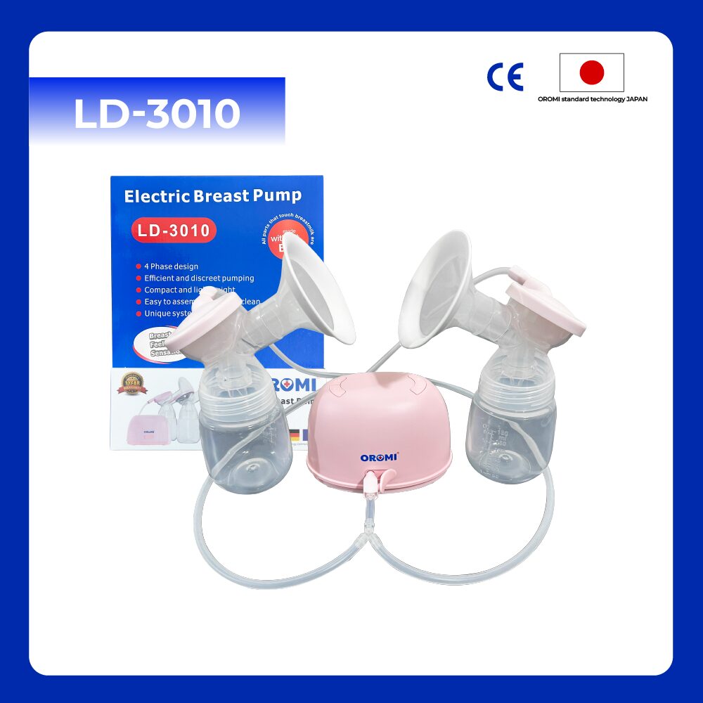 LD-3010 - Máy Hút Sữa Điện Đôi (Có Pin)LD-3010 - Máy Hút Sữa Điện Đôi (Có Pin)