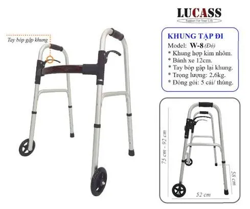 Khung tập đi lucass w-8