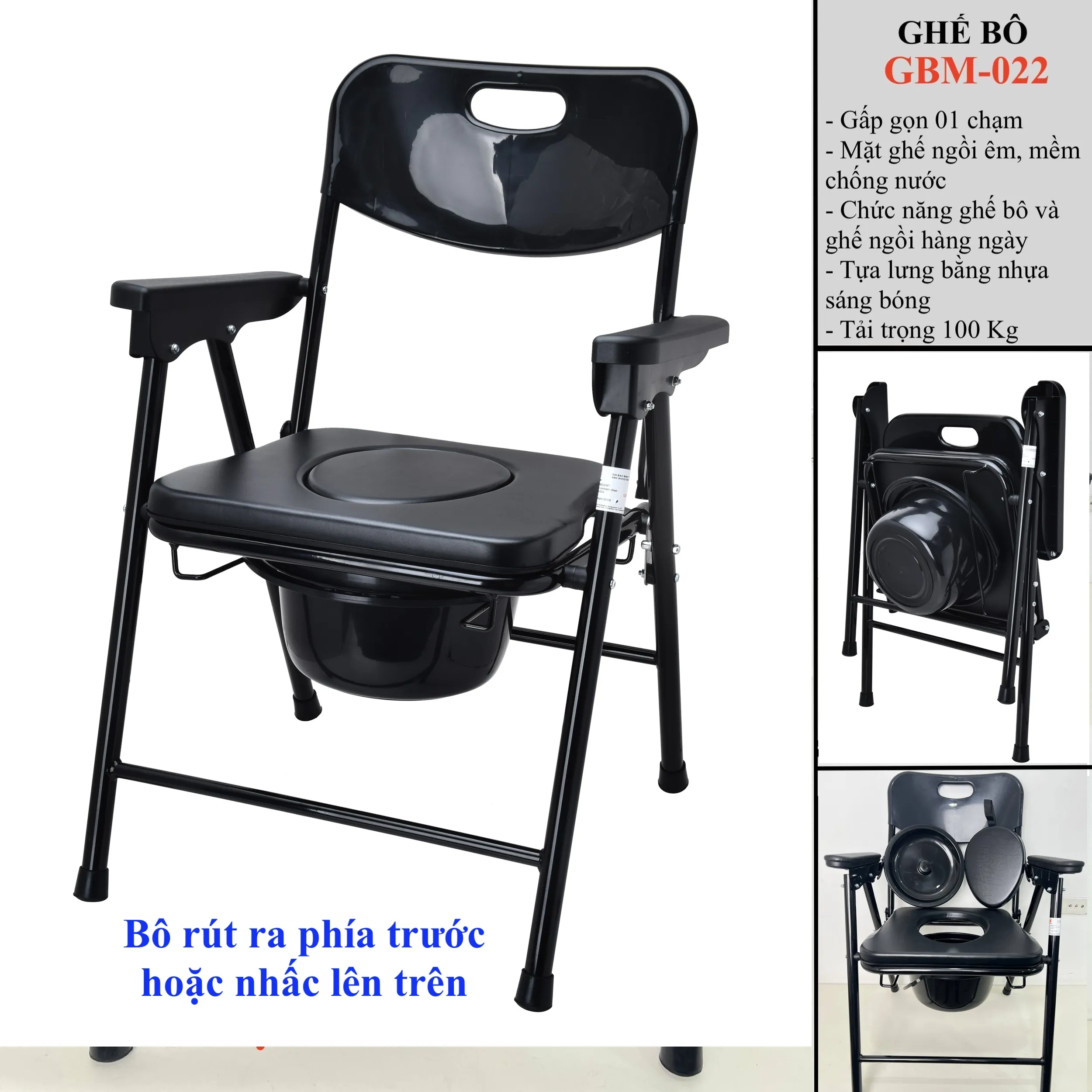 Ghế bô ngồi vệ sinh cho người già GBM-022