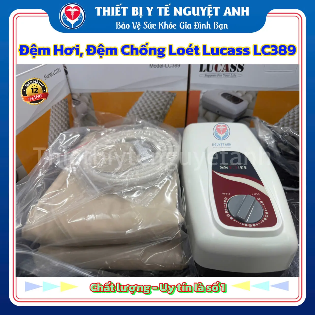 Đệm hơi, đệm chống loét Lucass LC 389