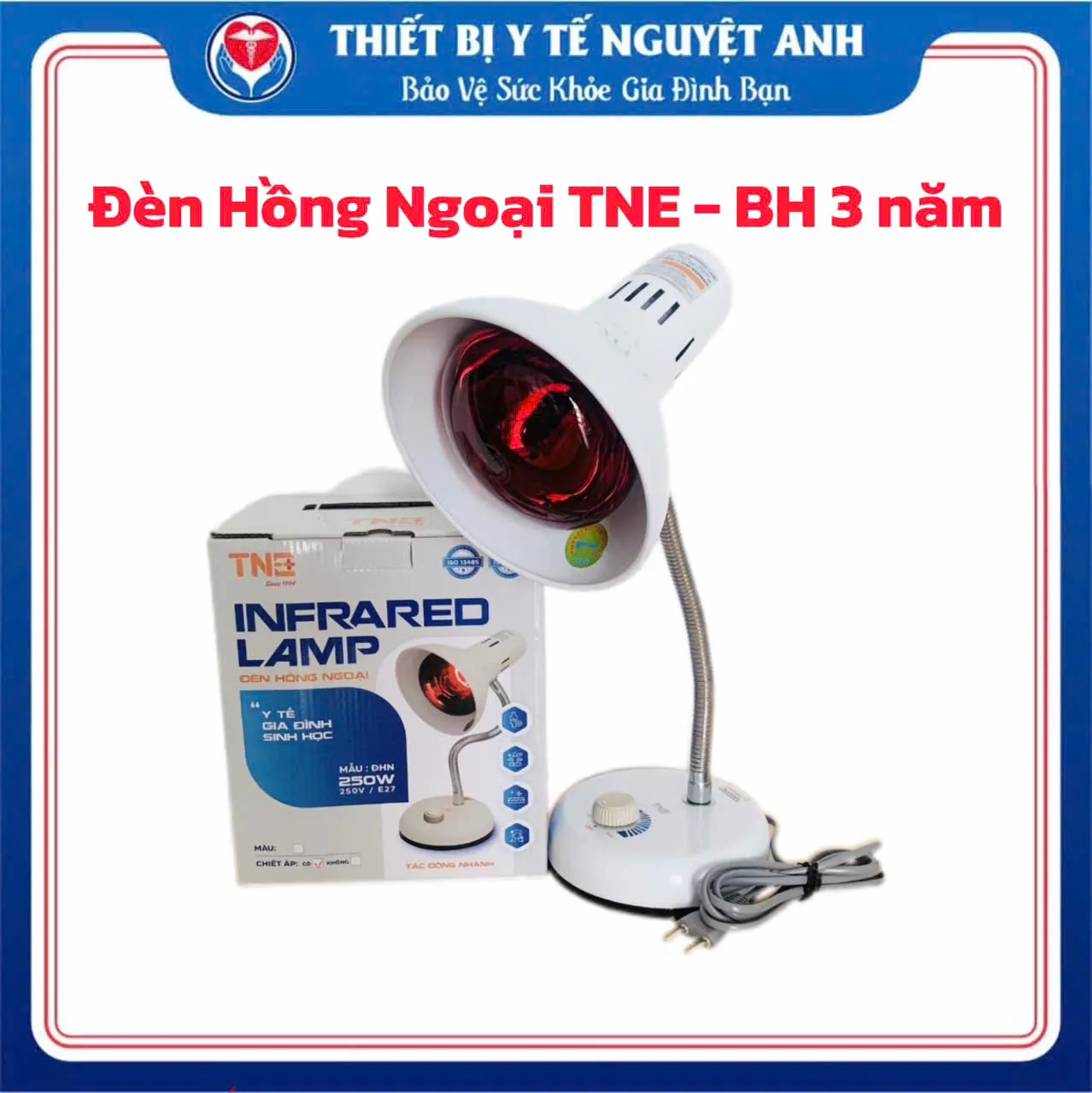 Đèn hồng ngoại TNE cao cấp ( có bóng )