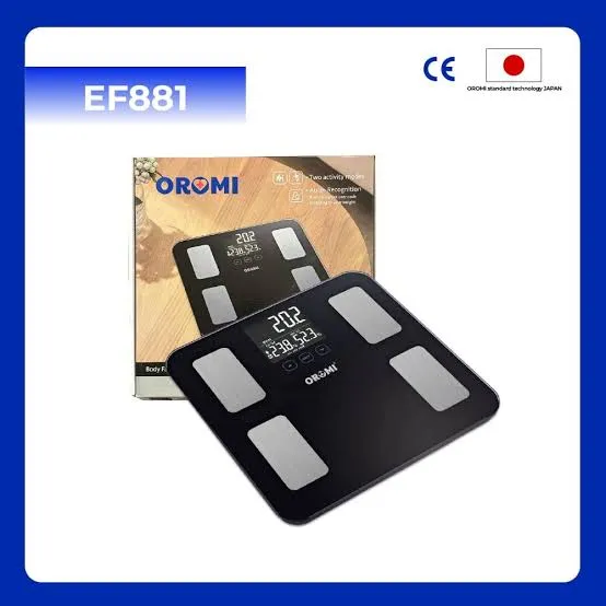 Cân sức khỏe điện tử thông minh đo chỉ số cơ thể OROMI EF881