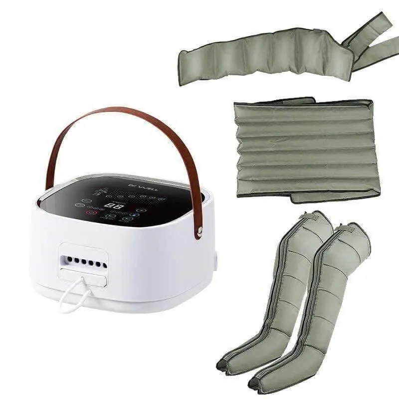 Máy nén ép trị liệu hỗ trợ người suy giãn tĩnh mạch-bản cao cấp M5900 -6 khoang-Siêu êm á