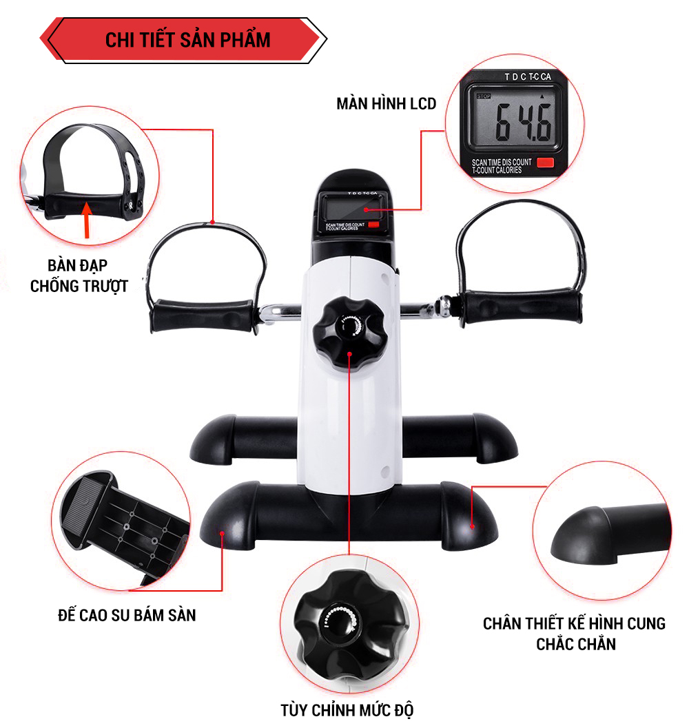xe đạp tập thể dục cho người già